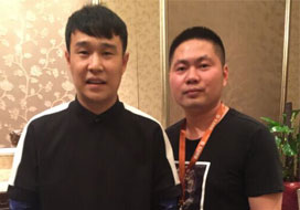 广州焦点娱乐与明星合影