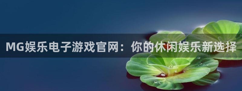 焦点娱乐资讯网：MG娱乐电子游戏官网：你的休闲娱乐新选择